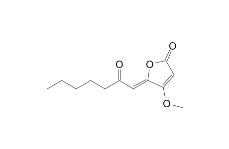 (Z)-5-(Hexanoylmethylene)-4-methoxy-2(5H)-furanone