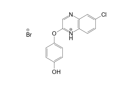 Phenol, 4-[(6-chloro-2-quinoxalinyl)oxy]-, hydrobromide