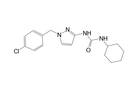 N-[1-(4-chlorobenzyl)-1H-pyrazol-3-yl]-N'-cyclohexylurea