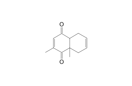 1,4-Naphthalenedione, 1,4,4a,5,8,8a-hexahydro-2,8a-dimethyl