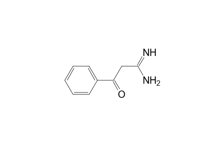 Hydrochloride of benzoylacetamidine