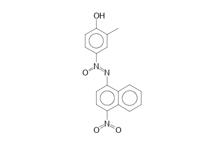 diazene, 1-(4-hydroxy-3-methylphenyl)-2-(4-nitro-1-naphthyl)- 1-oxide