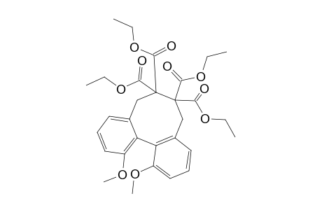 Tetraethyl 1,12-Dimethoxy-5,6,7,8-tetrahydrodibenzo[a,c]cyclooctene-6,6,7,7-tetracarboxylate