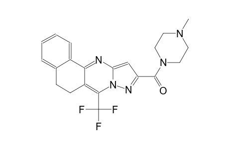 10-[(4-methyl-1-piperazinyl)carbonyl]-7-(trifluoromethyl)-5,6-dihydrobenzo[h]pyrazolo[5,1-b]quinazoline