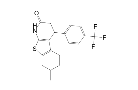 benzo[4,5]thieno[2,3-b]pyridin-2(1H)-one, 3,4,5,6,7,8-hexahydro-7-methyl-4-[4-(trifluoromethyl)phenyl]-