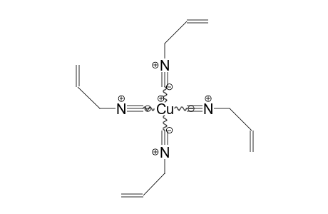 Tetrakis(allylisocyanato) copper(I) cation