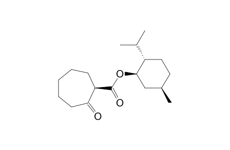 (1R,2S,5R)-(-)Menthyl (1R)-2-oxocycloheptanecarboxylate