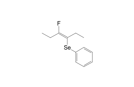 2-Fluoro-3-(phenylseleno)-2-hexene