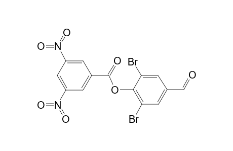 2,6-Dibromo-4-formylphenyl 3,5-dinitrobenzoate