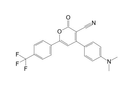 4-[4-(Dimethylamino)phenyl]-2-oxo-6-[4-(trifluormethyl)pheny]-2H-pyran-3- carbonitrile