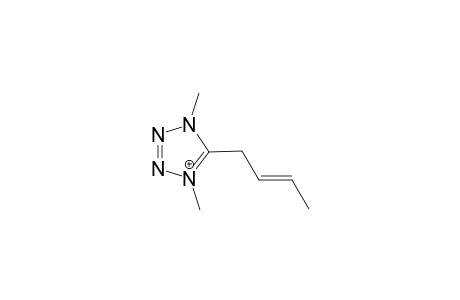 5-[(E)-but-2-enyl]-1,4-dimethyltetrazol-1-ium