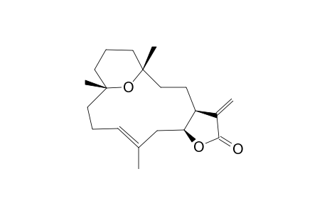 4,8-Epoxycembra-11,15(17)-dien-16,14-olide