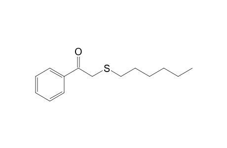 Hexyl phenacyl sulfide