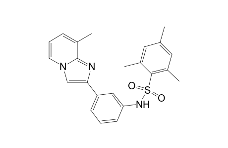 Benzenesulfonamide, 2,4,6-trimethyl-N-[3-(8-methylimidazo[1,2-a]pyridin-2-yl)phenyl]-