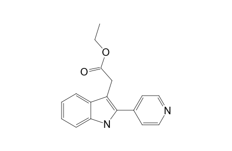 ETHYL-[2-(4-PYRIDYL)-1H-INDOL-3-YL]-ACETATE