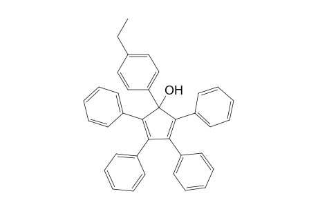 2,4-Cyclopentadien-1-ol, 1-(4-ethylphenyl)-2,3,4,5-tetraphenyl-