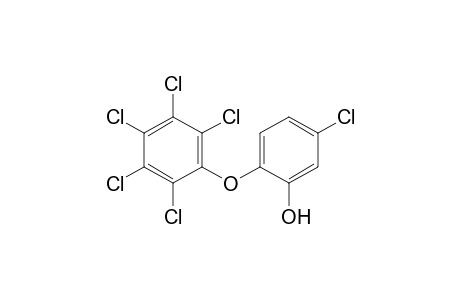 2-(2',3',4',5',6'-Pentachlorophenoxy)-5-chlorophenol