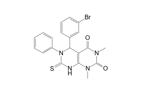 5-(3-bromophenyl)-1,3-dimethyl-6-phenyl-7-thioxo-5,6,7,8-tetrahydropyrimido[4,5-d]pyrimidine-2,4(1H,3H)-dione