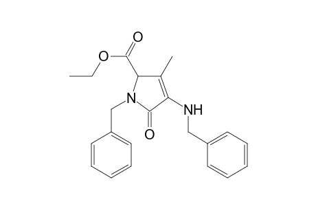 1-Benzyl-4-benzylamino-3-methyl-5-oxo-2,5-dihydro-1H-pyrrole-2-carboxylic acid ethyl ester