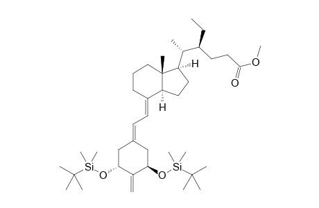 Methyl(4S)-5-[(1R,3R,7E,17.beta.)-1,3-Bis{[tert-butyl(dimethyl)silyl]-oxy}-2-methylidene-9,10-secoestra-5,7-dien-17-yl]-4-ethylhexanoate