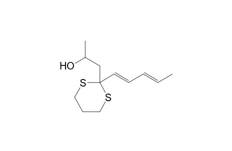 2-(2-Hydroxypropyl)-2-(1,3-pentadienyl)-1,3-dithiane