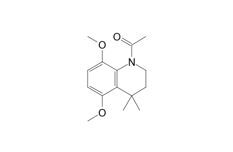 1-(5,8-Dimethoxy-4,4-dimethyl-3,4-dihydroquinolin-1(2H)-yl)ethanone