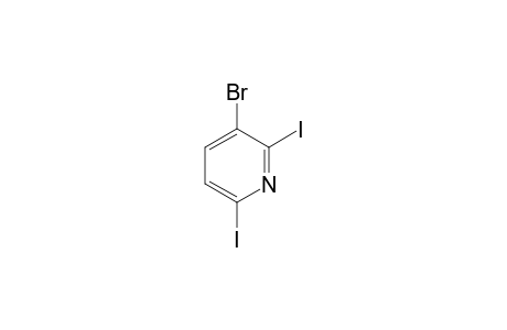 3-Bromo-2,6-diiodopyridine