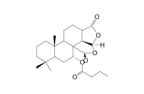 7A-17B-DIHYDROXY-15,17-OXIDOSPONGIAN-16-ONE-7-BUTYRATE