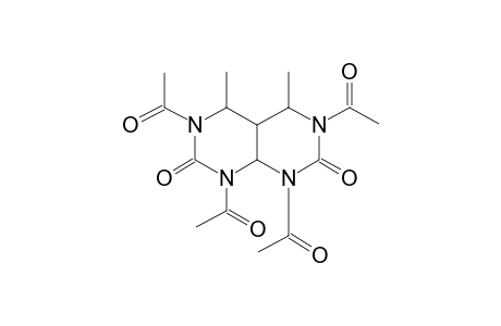 Hexahydropyrimido[4,5-d]pyrimidine-2,7-dione, 1,3,6,8-tetraacetyl-4,5-dimethyl-