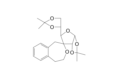 Spiro[1,2:5,6-Di-O-isopropylidenr-.alpha.,D-allofuranose-3,4'-3'-oxabenzocycloheptene]