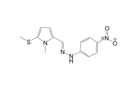 1-Methyl-2-formyl-5-methylthiopyrrole-(4-nitrophenyl)hydrazone
