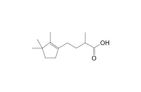2-Methyl-4-(2,3,3-trimethyl-cyclopent-1-en-1-yl)butyric acid