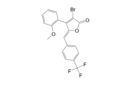 (Z) -3 -b r o m o -4 -(2 -m e t h o x y p h e n yl) -5 -(4 -trifluoromethylbenzylidene)furan-2(5H)-one