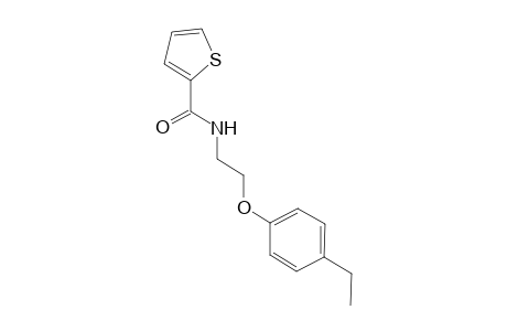 2-Thiophenecarboxamide, N-[2-(4-ethylphenoxy)ethyl]-