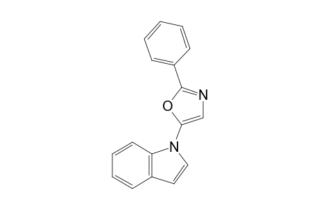 5-(1H-Indol-1-yl)-2-phenyloxazole