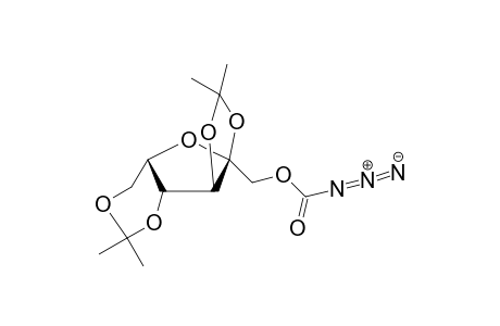 2,3:4,6-Di-O-isopropylidene-2-keto-L-gulofuranose-2-methylazidoformate