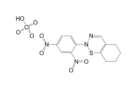 2H-1,2,3-Benzothiadiazine, 2-(2,4-dinitrophenyl)-5,6,7,8-tetrahydro-, monoperchlorate