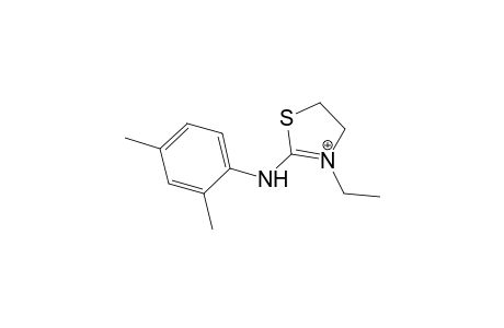 2-(2,4-Dimethyl-phenylamino)-3-ethyl-4,5-dihydro-thiazol-3-ium
