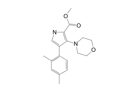 methyl 4-(2,4-dimethylphenyl)-3-morpholin-4-yl-1H-pyrrole-2-carboxylate