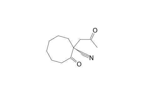 Cyclooctanecarbonitrile, 2-oxo-1-(2-oxopropyl)-
