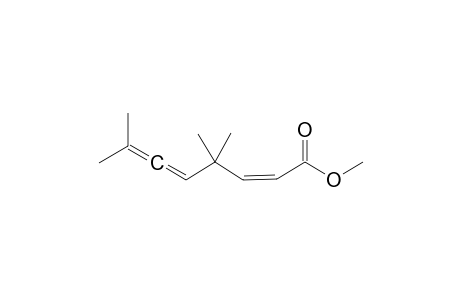 Methyl (Z)-4,4,7-trimethyl-2,5,6-octatrienoate