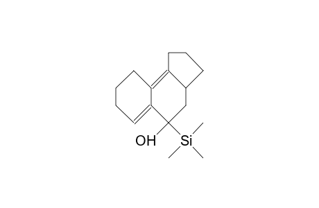 1H-Benz[e]inden-5-ol, 2,3,3a,4,5,7,8,9-octahydro-5-(trimethylsilyl)-