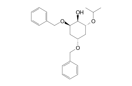 (-)-(1R,2R,4R,6R)-2,4-Bis(benzyloxy)-6-isopropyloxycyclohexanol