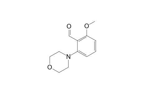 2-methoxy-6-morpholin-4-ylbenzaldehyde