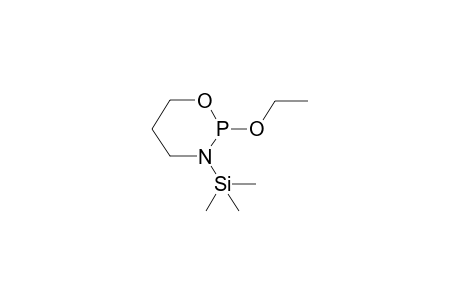 2-ETHOXY-3-TRIMETHYLSILYL-1,3,2-OXAZAPHOSPHORINANE