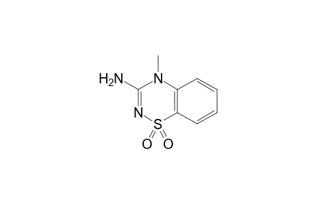 2H-1,2,4-Benzothiadiazine, 3,4-dihydro-3-imino-4-methyl