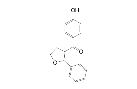 3-(p-Hydroxybenzoyl)-2-phenyltetrahydrofuran