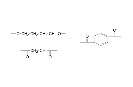 Copolyester of 1,4-butanediol with terephthalic and succinic acids