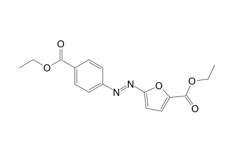 Ethyl 5-{(E)-[4-(ethoxycarbonyl)phenyl]diazenyl}-2-furoate