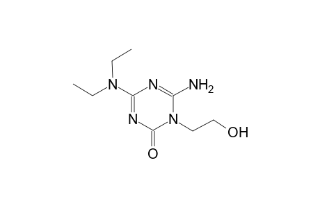 6-amino-4-(diethylamino)-1-(2-hydroxyethyl)-1,3,5-triazin-2(1H)-one